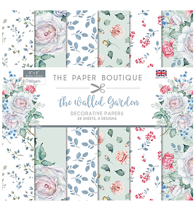 PB1288 - Creative Expressions - The Walled Garden Paper Pad