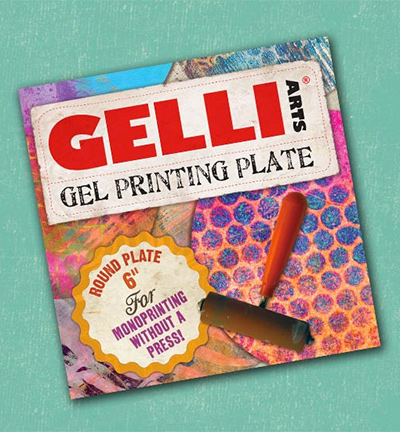 6inch Round - Gelli Arts - Gelli Printing Plates rund