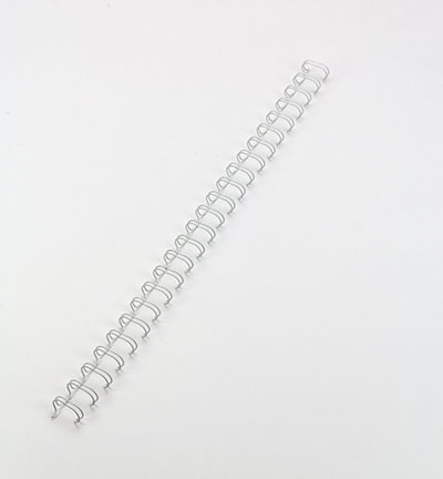 2662 - Zutter - Wire, white, 24 loops