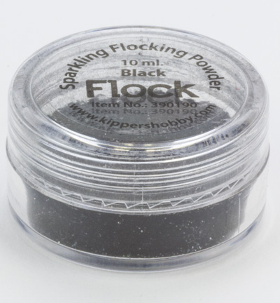 426C Black - Flock - Sparkling Black