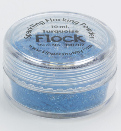 631C Turquoise - Flock - Sparkling Turquoise