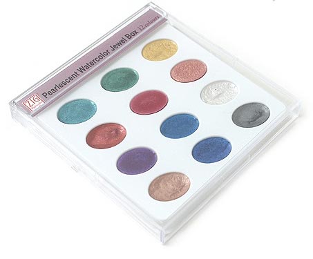 WSKG204-5 - Kuretake / ZIG - Pearlescent Watercolor Jewel Box