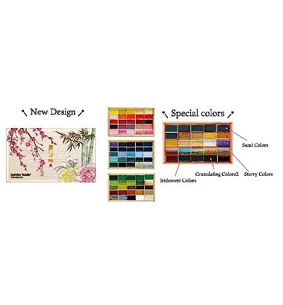 MC20/100WD4 - Kuretake / ZIG - Gansai Tambi 100 Color Set 4, Limited Edition 2025
