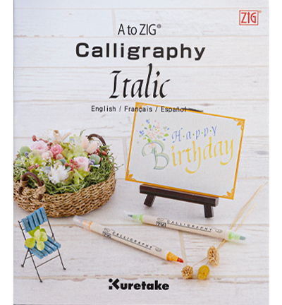 INTX200-801 - Kuretake / ZIG - A to ZIG Calligraphy Italic