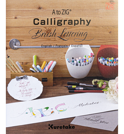 INTX500-801 - Kuretake / ZIG - A to ZIG Calligraphy Brush lettering