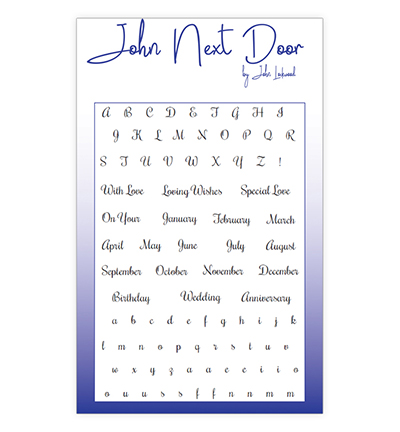 JND0014 - John Next Door - Everyday Alphabet,