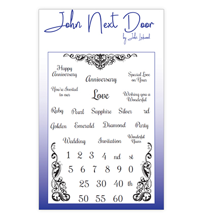 JND0015 - John Next Door - Anniversary Sentiments