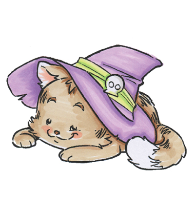 RS29 - C.C.Designs - Witch Kitty