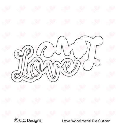 CCC40 - C.C.Designs - Love Word