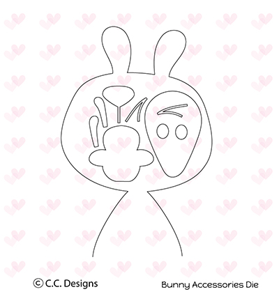 CCC45 - C.C.Designs - Bunny Accessories