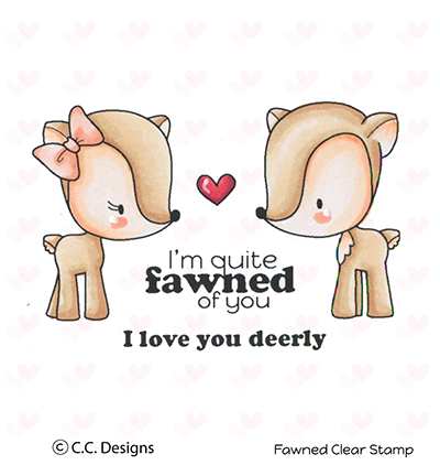 CCD-0084 - C.C.Designs - Clear Stamp Fawned
