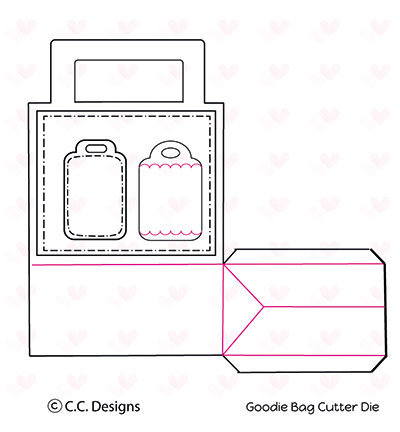 CCC58 - C.C.Designs - Treat Bag Die