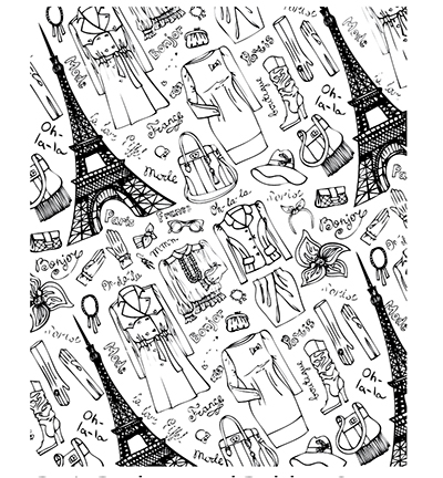 BKG5 - C.C.Designs - Paris Background