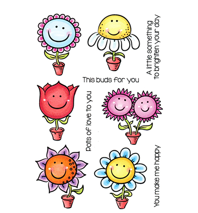 CCD-0161 - C.C.Designs - Happy Little Flowers