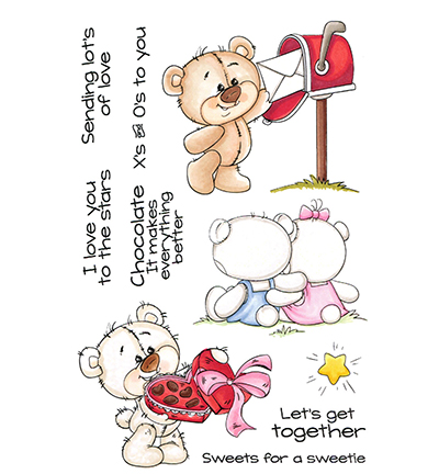 CCD-1086 - C.C.Designs - Clear Stamp Lots of Love