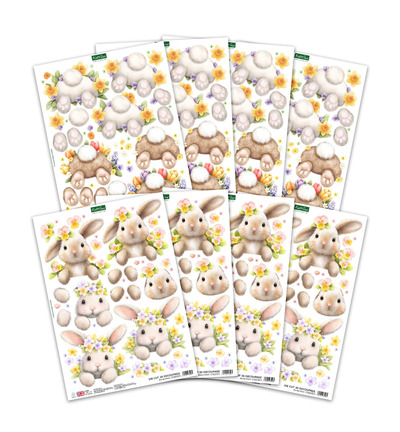 11-DCD745 - Katy Sue Designs - Bunny Kisses & Fluffy Tails