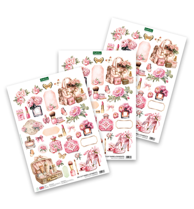 12-DCE021RC - Katy Sue Designs - Embellissements - Rose Couture