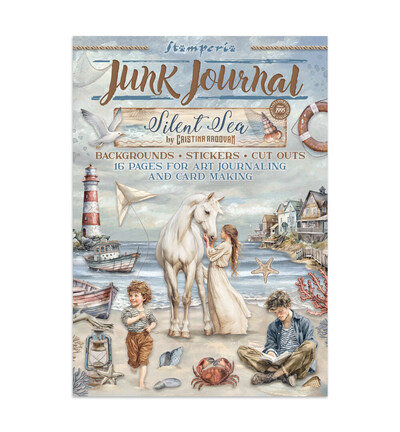 SBJK13 - Stamperia - Junk journal - Silent Sea