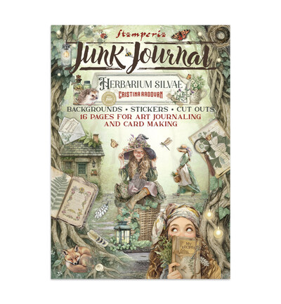 SBJK09 - Stamperia - Junk journal - Herbarium Silvae