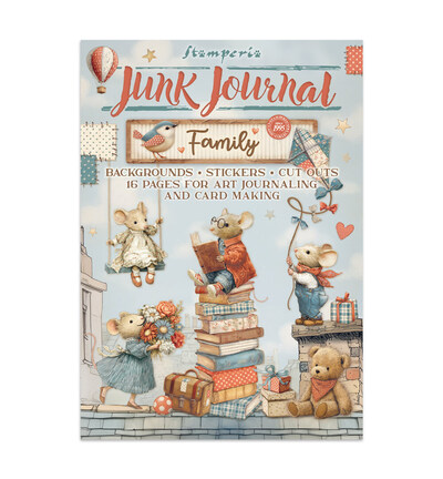 SBJK11 - Stamperia - Junk journal - Family