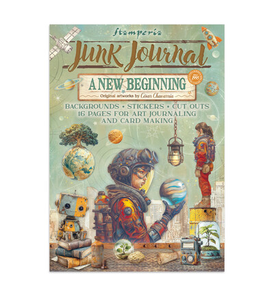 SBJK16 - Stamperia - Junk Journal 16 paginas art journal