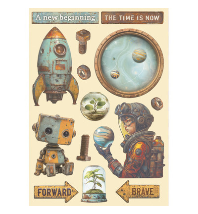 KLSP197 - Stamperia - Houten vormen lasersnit A5