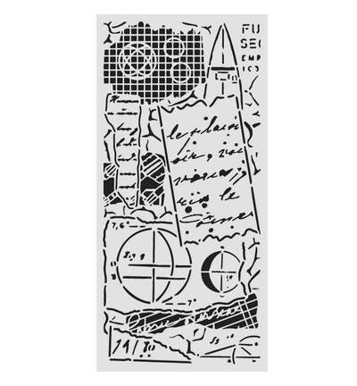 KSTDL154 - Stamperia - Sjabloon flexibel wasbaar