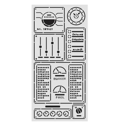 KSTDL155 - Stamperia - Sjabloon flexibel wasbaar