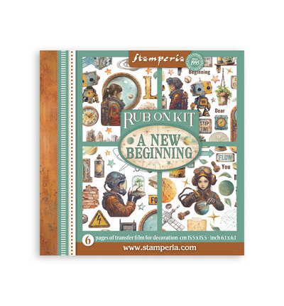DFLRBX10 - Stamperia - Rub On Kit transferfolie decoraties