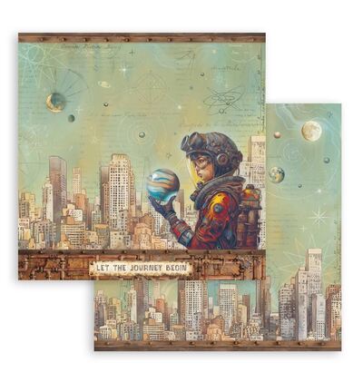 SBB1137 - Stamperia - Losse vellen 6 vel dubbelzijdig