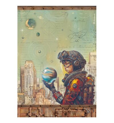 DFSA41108 - Stamperia - Rijstpapier A4 individueel verpakt