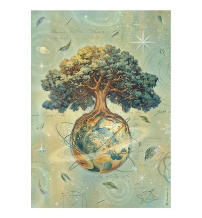 DFSA41110 - Stamperia - Rijstpapier A4 individueel verpakt