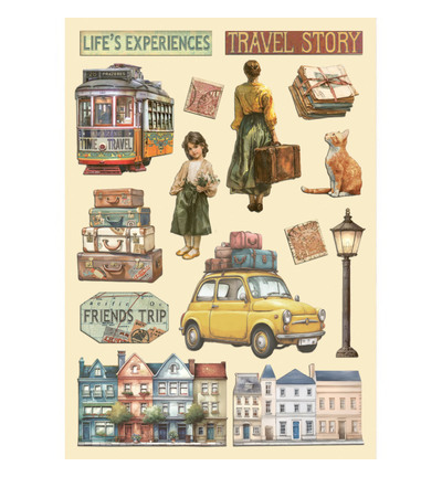 KLSP199 - Stamperia - Houten vormen lasersnit A5