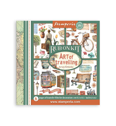 DFLRBX12 - Stamperia - Rub On Kit transferfolie