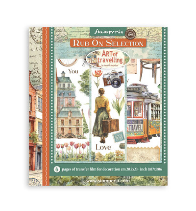 DFLRBXG05 - Stamperia - Rub On Selectie 6 paginas