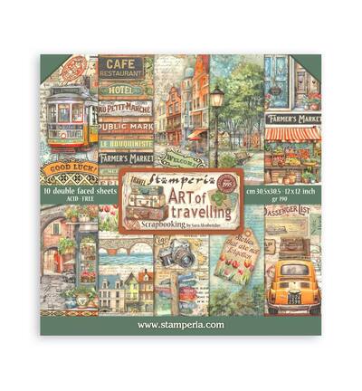 SBBL164 - Stamperia - Scrapbooking Pad groot 22 vel