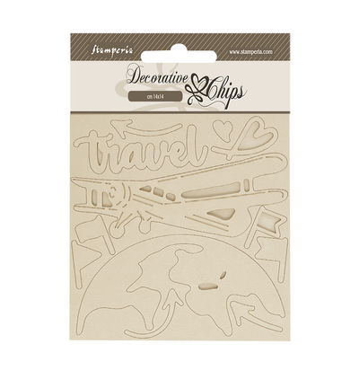 SCB249 - Stamperia - Decoratieve chips lasersnit