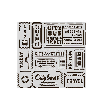 KSTDS06 - Stamperia - Sjabloon klein flexibel