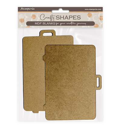 KLSM33 - Stamperia - MDF Blanks 2 stuks