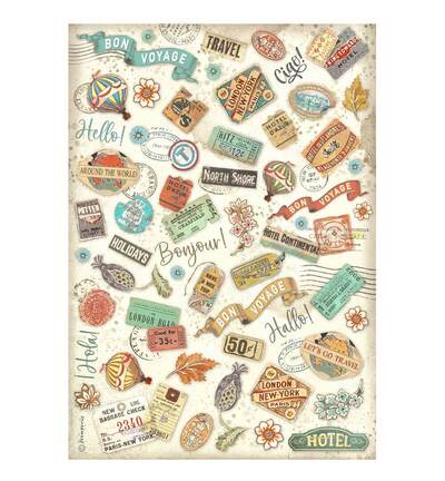 DFSA4980 - Stamperia - Rijstpapier A4 individueel