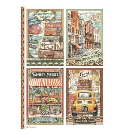 DFSA4979 - Stamperia - Rijstpapier A4 individueel