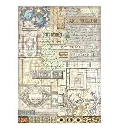 DFSA4976 - Stamperia - Rijstpapier A4 individueel verpakt