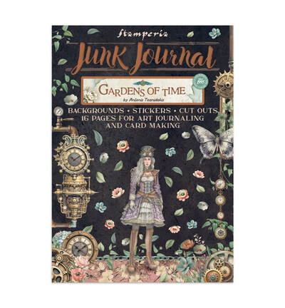 SBJK17 - Stamperia - Stamperia Art Junk Journal – Gardens of Time