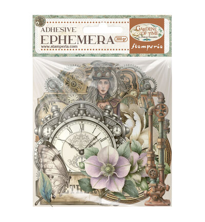 DFLCT78 - Stamperia - Stamperia Ephemera – Gardens of Time