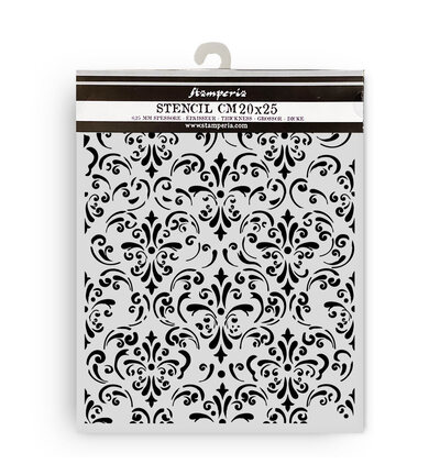 KSTD205 - Stamperia - Stamperia Sjabloon 20 x 25 cm – Gardens of Time Wallpaper