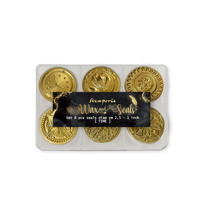 WAXSL12 - Stamperia - Stamperia Set Decoratieve Zegels – Gardens of Time