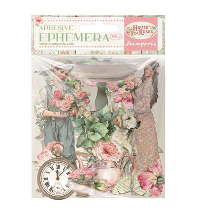 DFLCT80 - Stamperia - Stamperia Decoratieve Ephemera – House of Roses