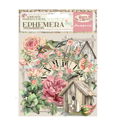 DFLCT62 - Stamperia - Stamperia Ephemera – House of Roses