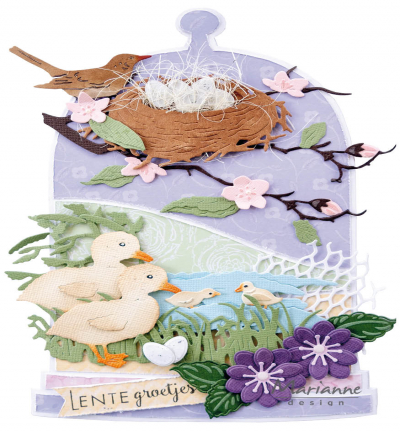 LR0698 - Marianne Design - Tiny's Duckling - Animaux - Detail 1
