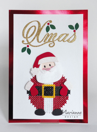 COL1477 - Marianne Design - Eline's Santa Xmas - Noël, hiver - Detail 1